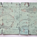 Nyberg-May-Britt-Der-Stiefel-im-Meer-Acryl-u.-Sgraffito-auf-Karton-202...0-dpi